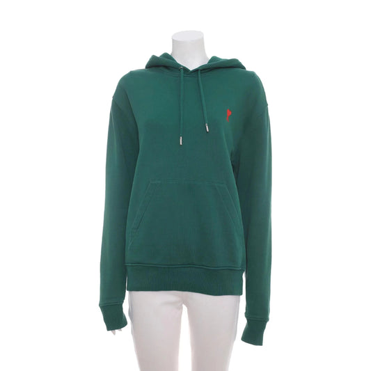99 New green S-size Ami cotton hoodie for women
